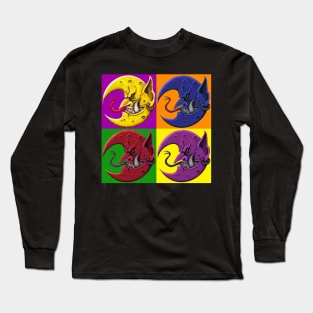 The Four Bad Moonz of the Bad Moon Apocalypse Long Sleeve T-Shirt